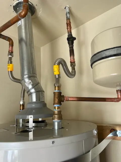 Water heater installation and plumbing repair in Woodville